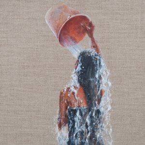 Girl Bathing, 2012 (acrílico sobre tela)